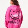 Oversized Pink Hoodie