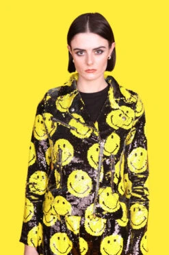 Any Old Iron X Smiley Moto Jacket