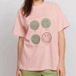 Smiley® Good Day Oversized Tee