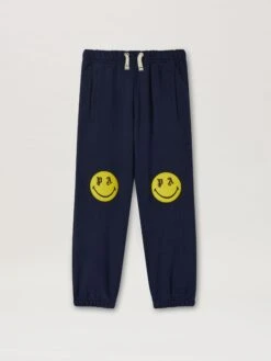 Palm Angels PA SMILEY SWEAT PANTS (Navy)