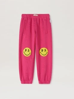 Palm Angels PA SMILEY SWEAT PANTS (Pink)