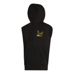 Sleeveless Hoodie - Black - ELION X SMILEY®