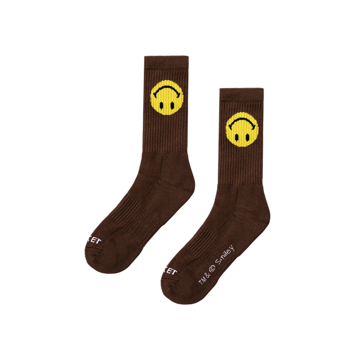 MARKET SMILEY UPSIDE DOWN SOCKS 1 MARKET SMILEY UPSIDE DOWN SOCKS