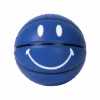 MARKET SMILEY BLUE BASKETBALL