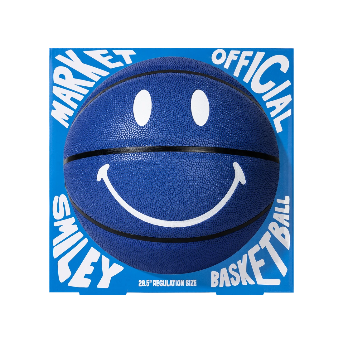 MARKET SMILEY BLUE BASKETBALL 3 MARKET SMILEY BLUE BASKETBALL - Image 3