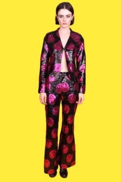 Any Old Iron X Smiley Pink Trousers