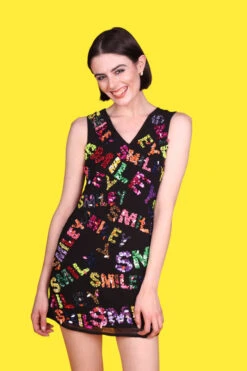 Any Old Iron X Smiley Beaded Dress