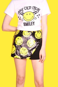 Any Old Iron X Smiley Logo White T-Shirt