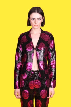 Any Old Iron X Smiley Pink Blazer Jacket