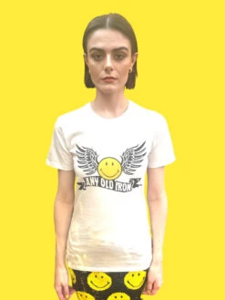 Any Old Iron X Smiley Wings White T-Shirt