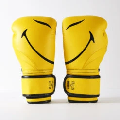 ELEGANT BOXING GLOVES ELION PARIS X SMILEY® 50TH ANNIVERSARY LIMITED EDITION YELLOW VELCRO