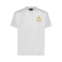 WHITE EMBROIDERY T-SHIRT