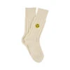 CREAM PIXEL SOCKS