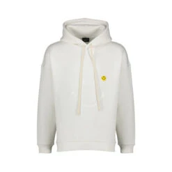 CREAM PIXEL HOODIE
