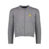 GREY PIXEL CARDIGAN