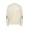 CREAM LUREX CARDIGAN
