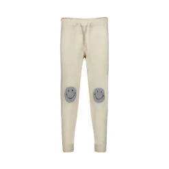 CREAM LUREX JOGGER