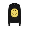 BLACK SMILEY SWEATER