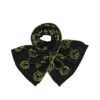BLACK LOGO SCARF
