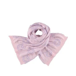 PINK LOGO SCARF