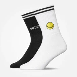 SMILEY X SNOCKS Socks Made From Organic Cotton