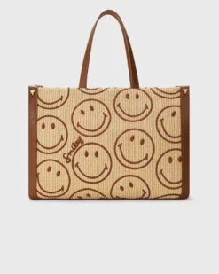 TOTE RAFFIA SMILEY®