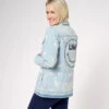 LOGO By Lori Goldstein X Smiley World Special Edition Jean Jacket