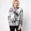 LOGO By Lori Goldstein X Smiley World Faux-Fur Coat