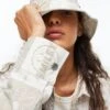 H&M Patterned Cotton Twill Bucket Hat
