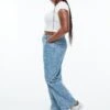 H&M+ Wide High Jeans